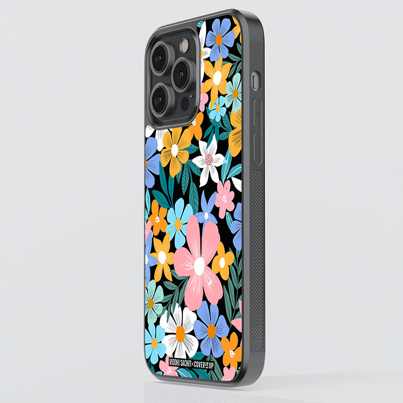 Pretty in Black Glass Case