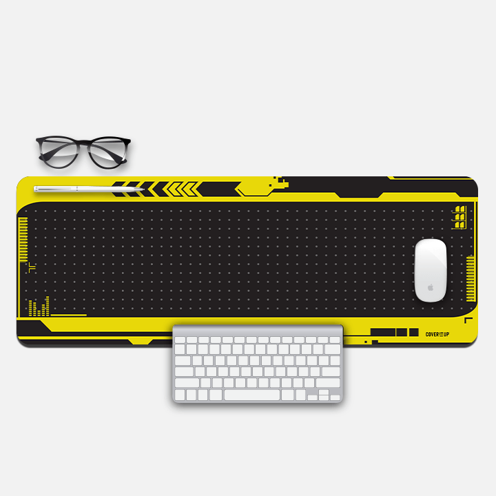 Cyber Geek Desk Mat and Gaming Mouse Pad