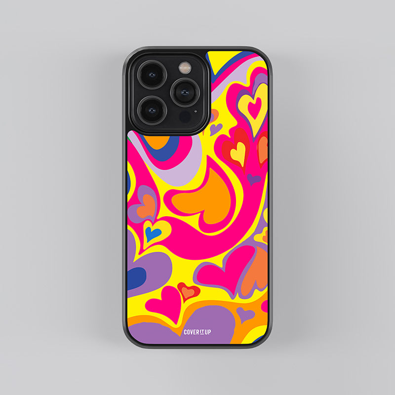 Rainbow Of Love Glass Case