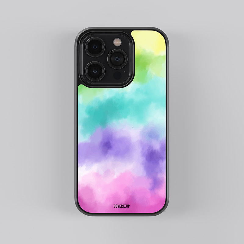 Colour Dream Tie-Dye Glass Case