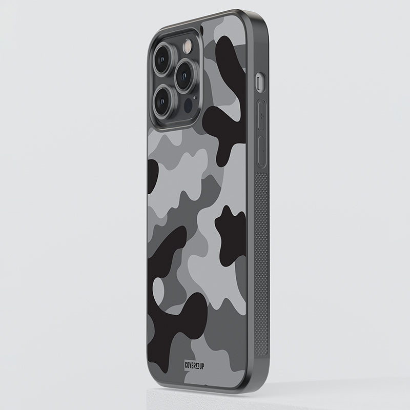 Mono Camo Glass Case