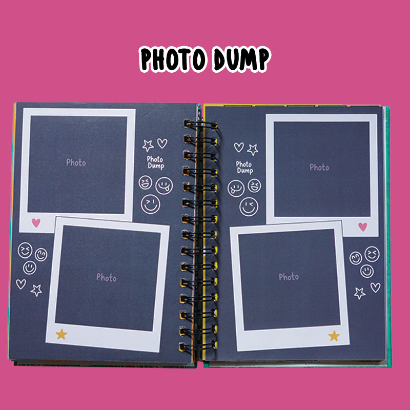 The Positivity Planner 2023 - Fun Blue Space Themed Printed Planner