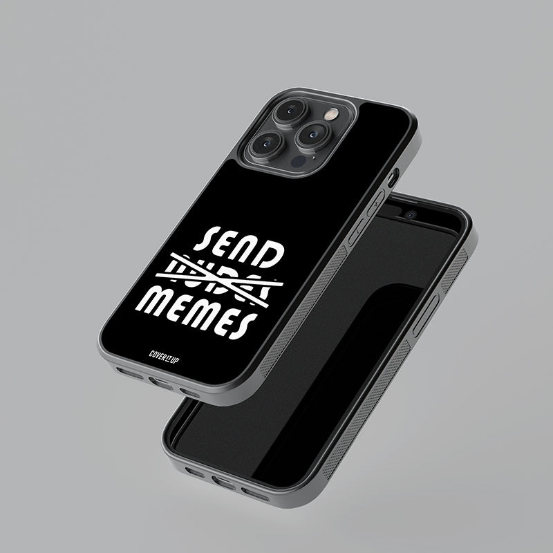 Send Memes Glass Case