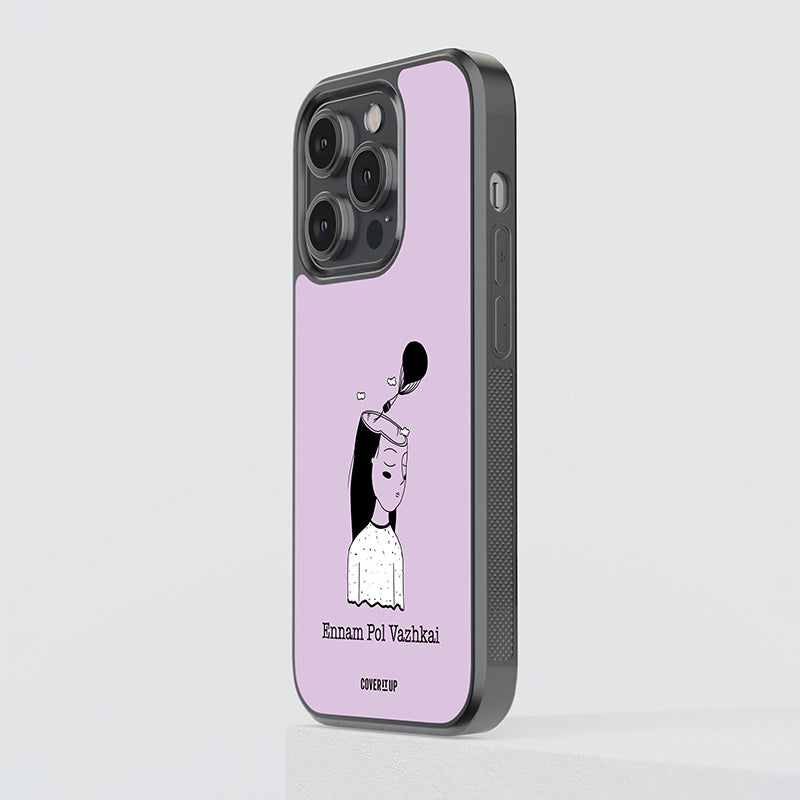 Ennam Pol Vazhkai Girl Glass Case