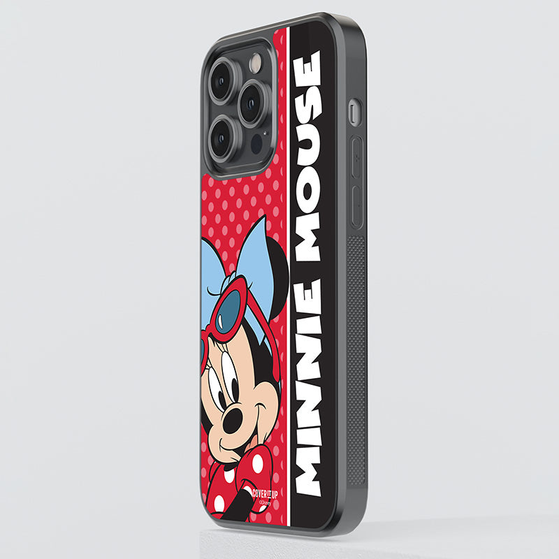 Official Disney Minnie Mouse Glass Case
