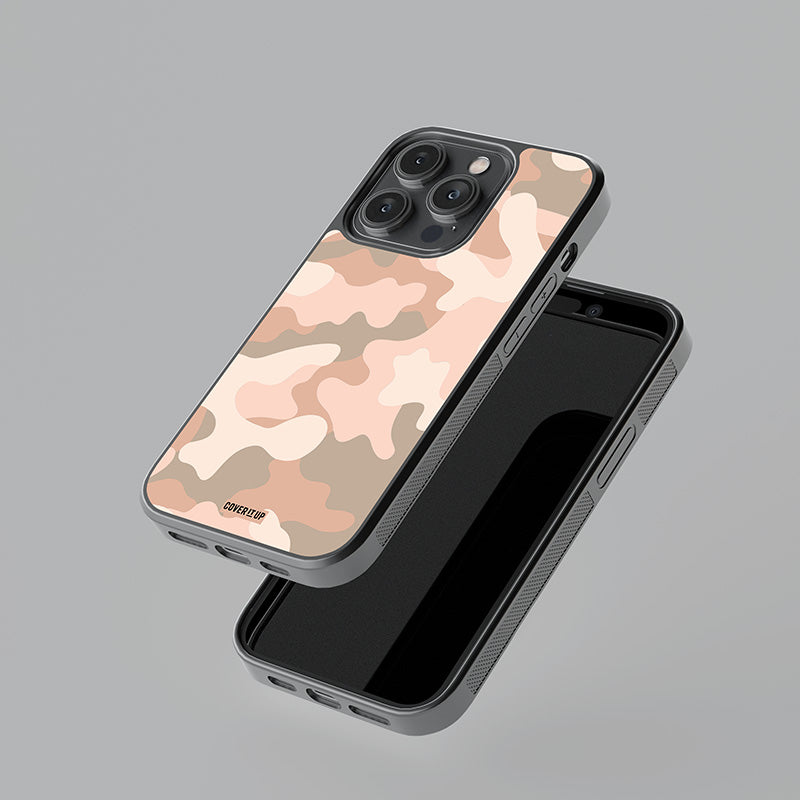 Sandstone Camo Glass Case