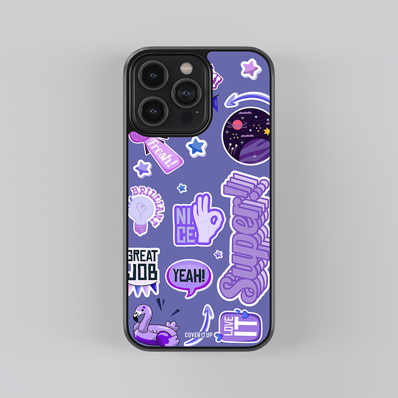 Very Peri Positive Glass Case