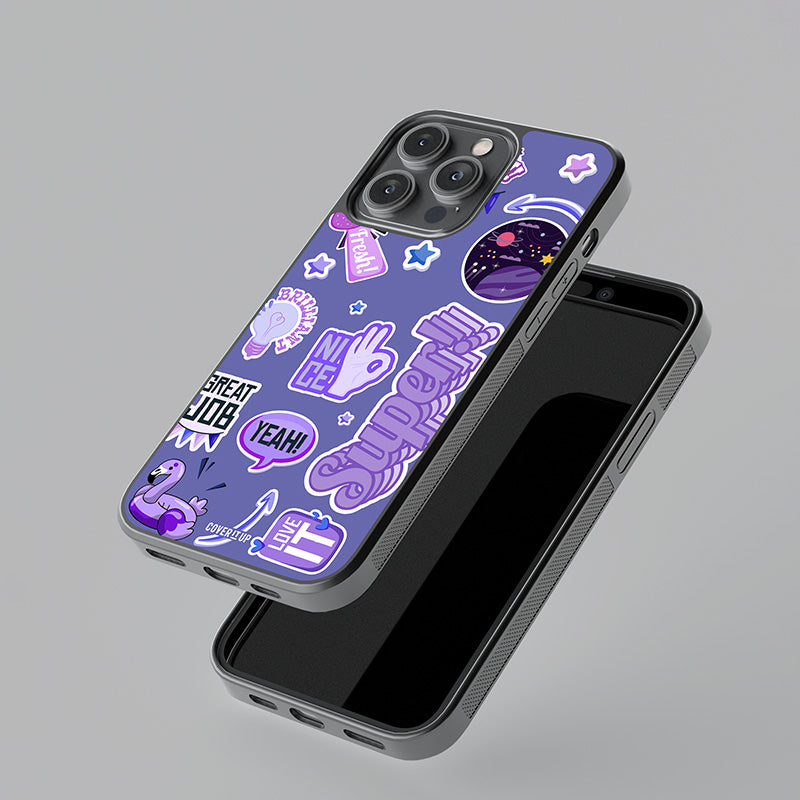 Very Peri Positive Glass Case