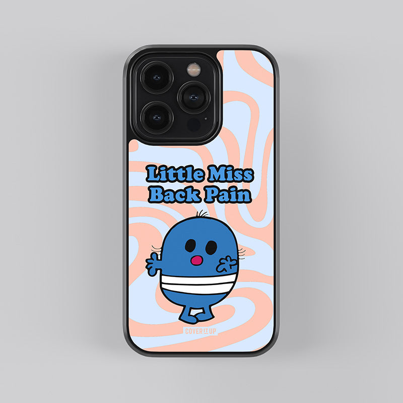 Little Miss Back Pain Glass Case