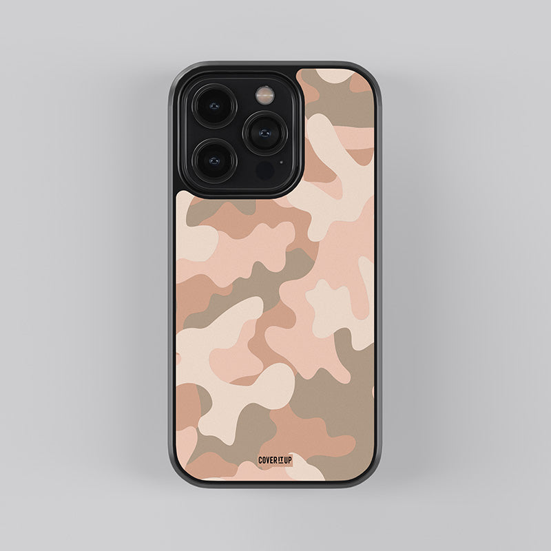 Sandstone Camo Glass Case