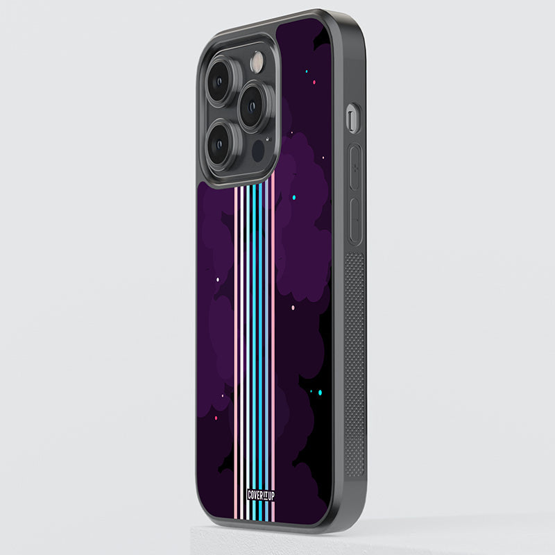 Beautiful Night Sky Glass Case