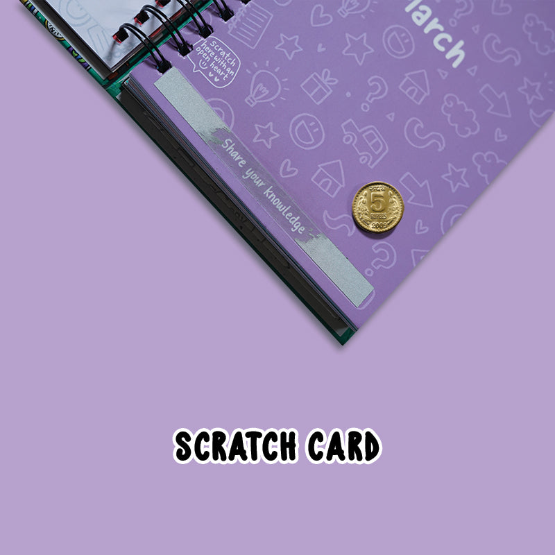 The Positivity Planner 2025 - Fun Yellow Animal Themed Printed Planner