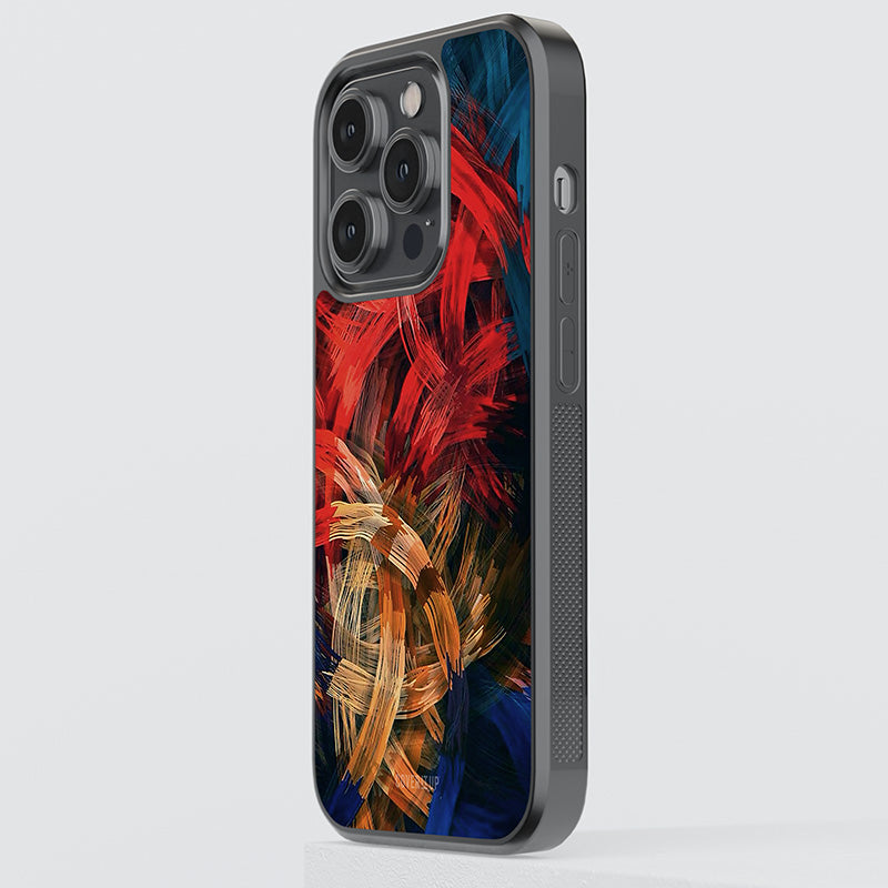 Artsy Colors Glass Case