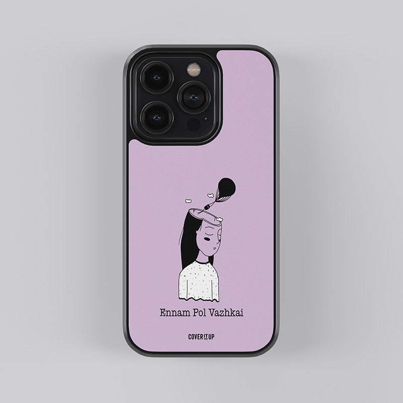 Ennam Pol Vazhkai Girl Glass Case