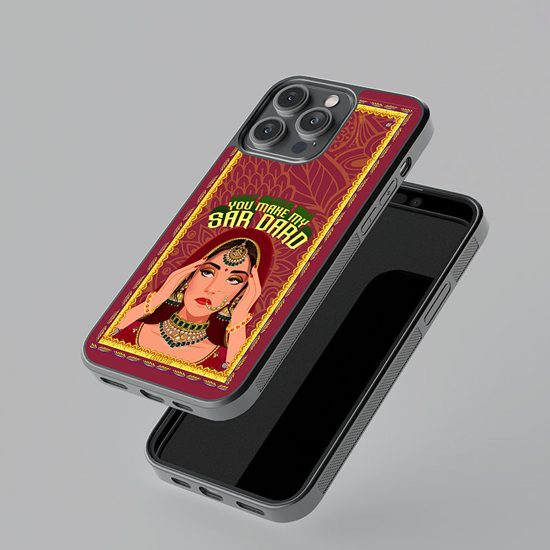 Sar Dard Glass Case