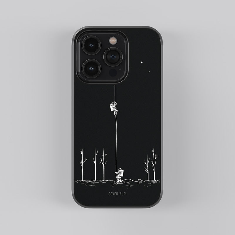 Astronauts And The Moon Glass Case