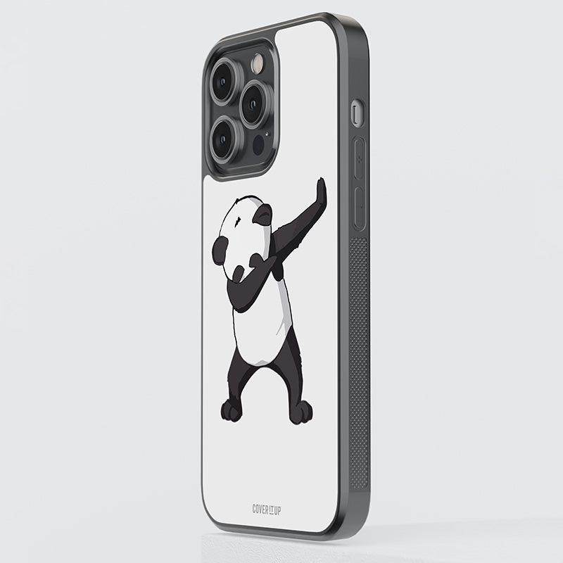 Dab Panda Glass Case