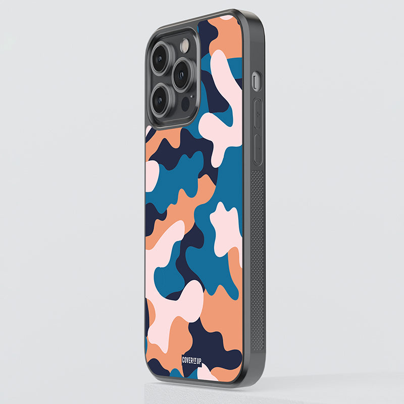 Midnight Amazon Camo Glass Case