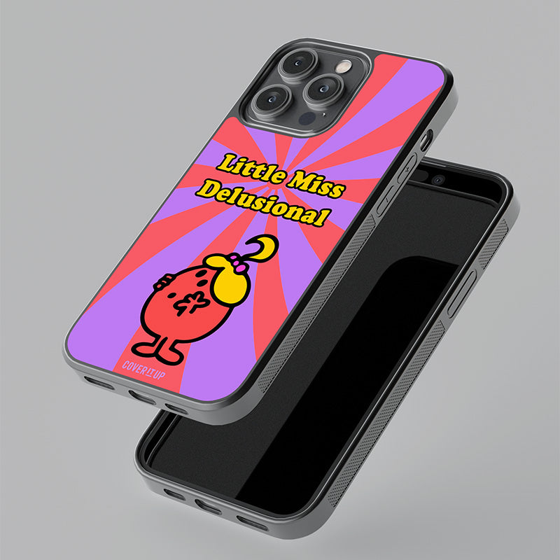 Little Miss Delusional Glass Case