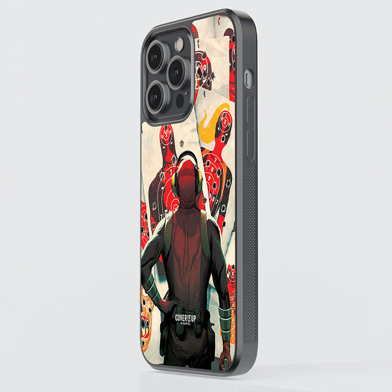 Official Marvel Deadpool Target Glass Case