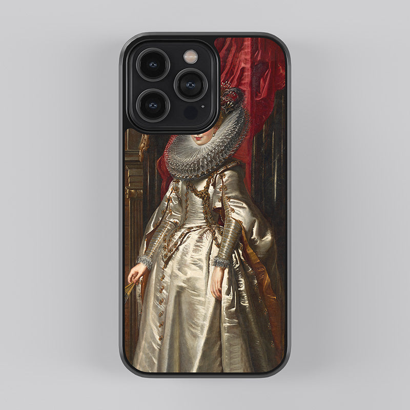 Marchesa Brigida Spinola Doria, Sir Peter Paul Rubens 1606 Glass Case