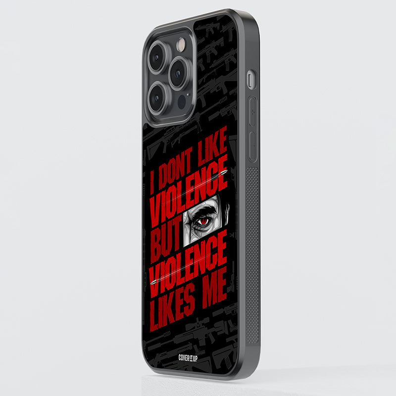 Official KGF Chapter 2 Violence Likes Me Glass Case