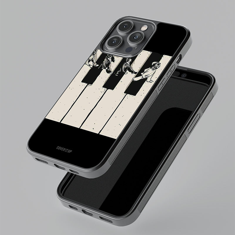 Piano Crossing Glass Case