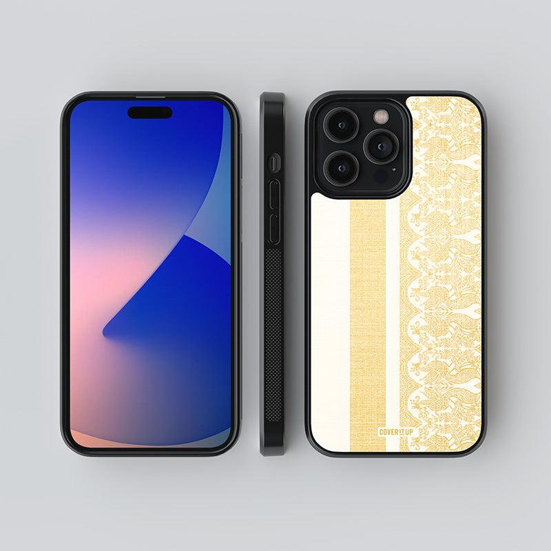 Kasavu Saree Glass Case