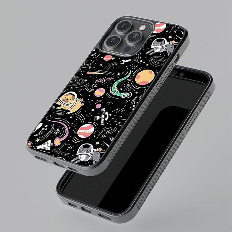 Dog Planetarium Glass Case