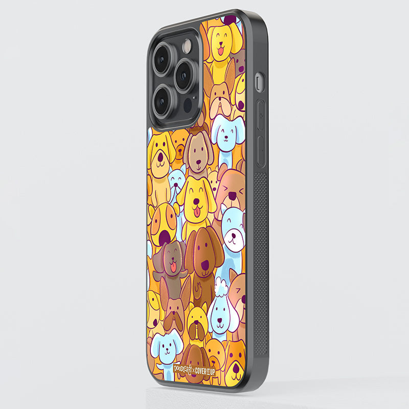 Dog Paradise Glass Case
