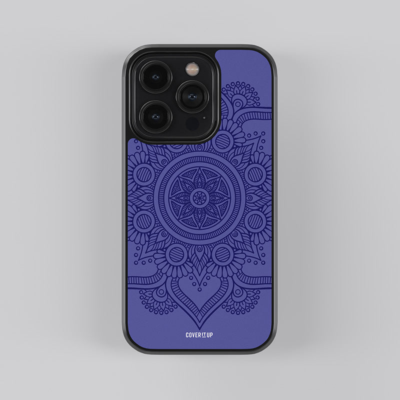 Very Peri Mandala Glass Case