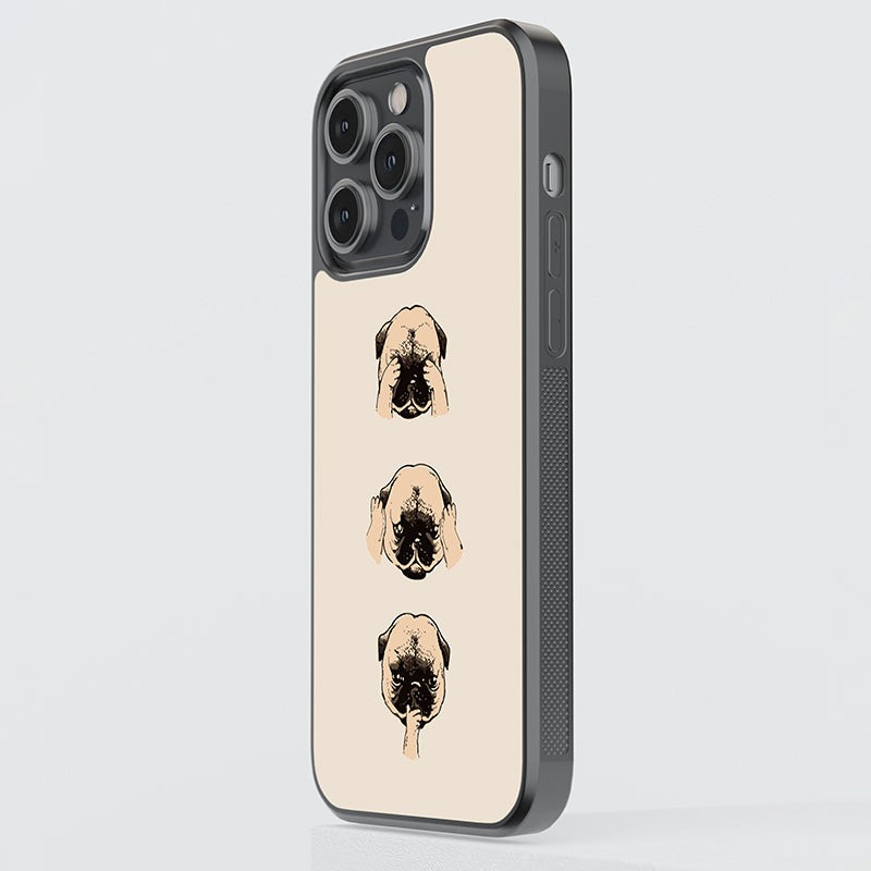 Doggo Moods Glass Case