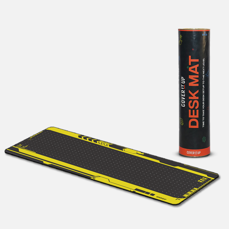 Cyber Geek Desk Mat and Gaming Mouse Pad