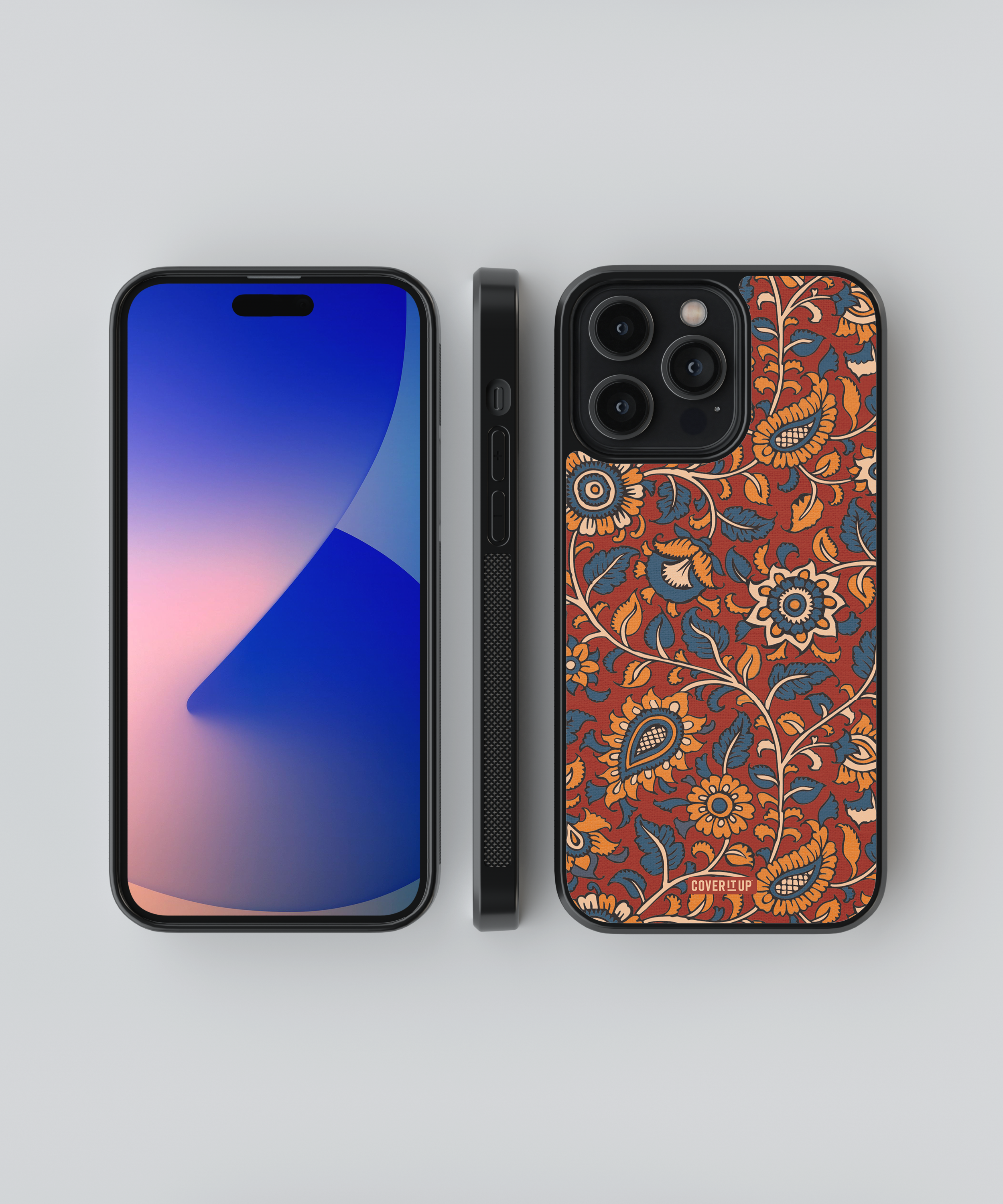 Kalamkari Saree Glass Case