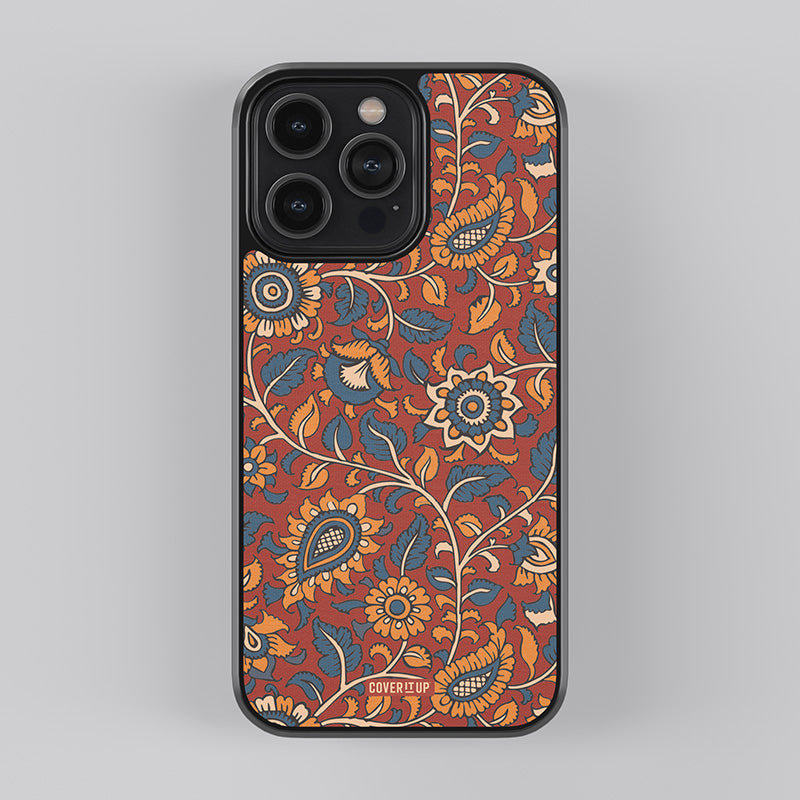 Kalamkari Saree Glass Case