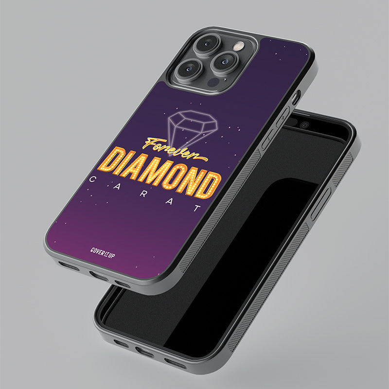 Diamond Forever Glass Case