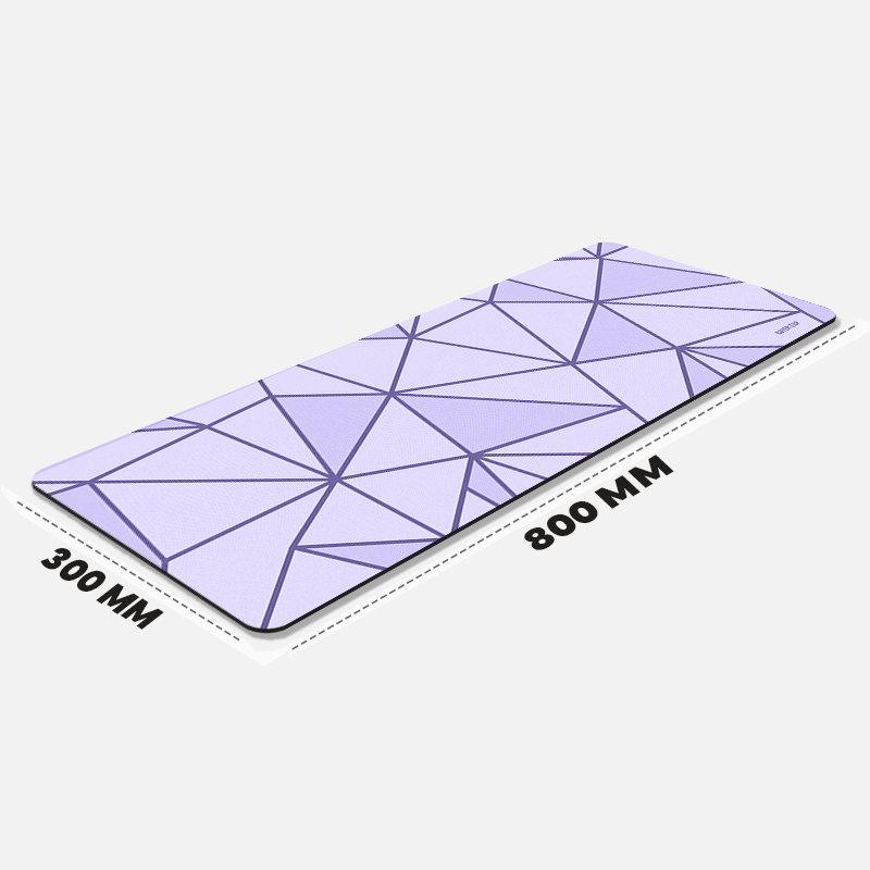 Abstract Lines Desk Mat and Gaming Mouse Pad