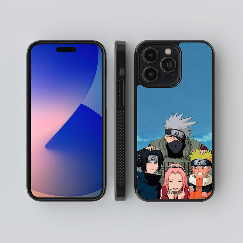 Kakashi And Friends Glass Case