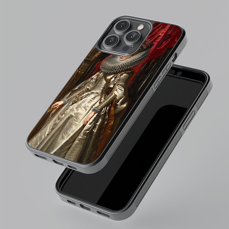 Marchesa Brigida Spinola Doria, Sir Peter Paul Rubens 1606 Glass Case