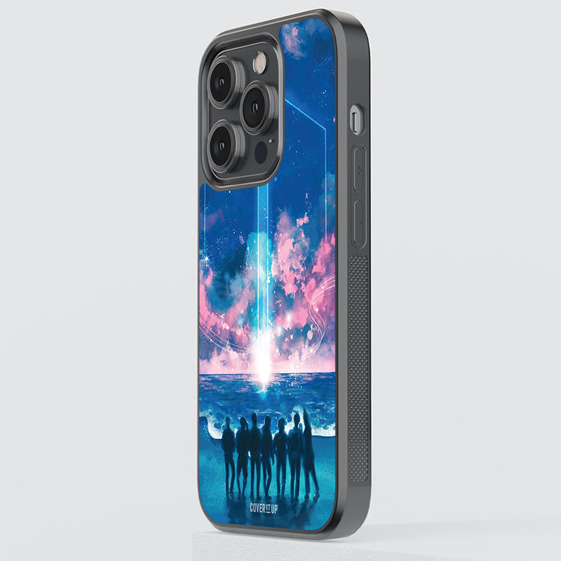 BTS Army Starry Sky Glass Case
