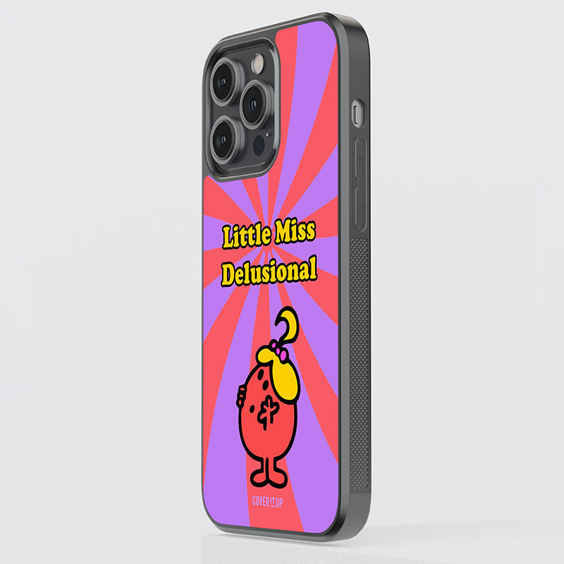 Little Miss Delusional Glass Case