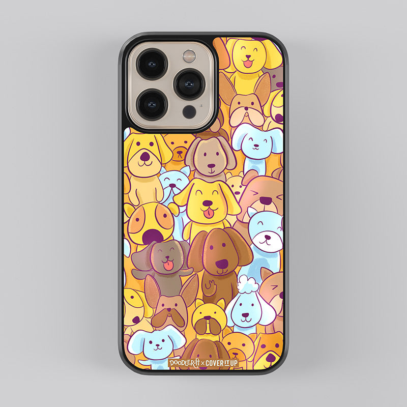 Dog Paradise Glass Case