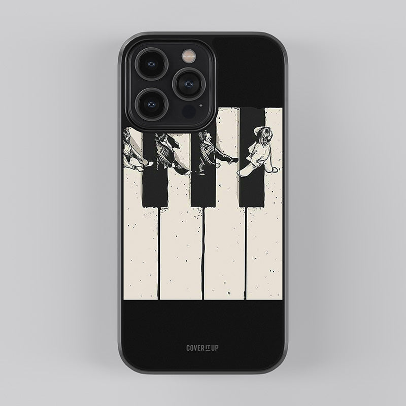 Piano Crossing Glass Case