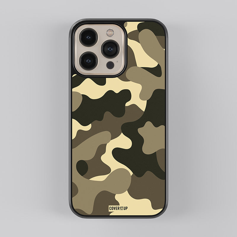 Desert Camo Glass Case