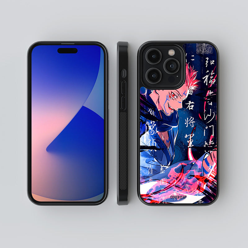 Jujutsu Kaisen In Neon Glass Case