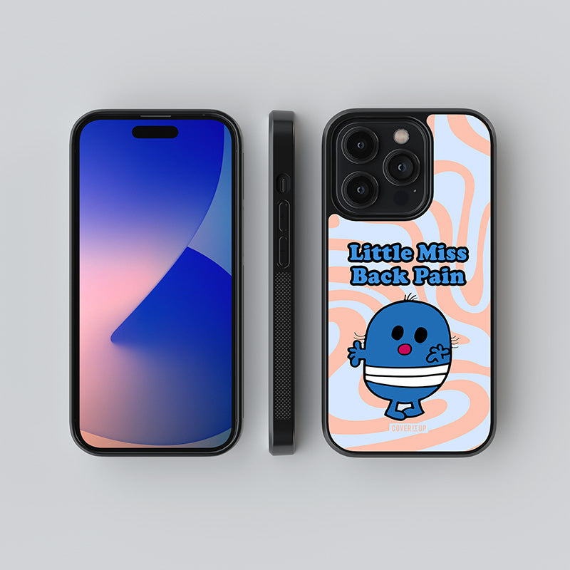 Little Miss Back Pain Glass Case