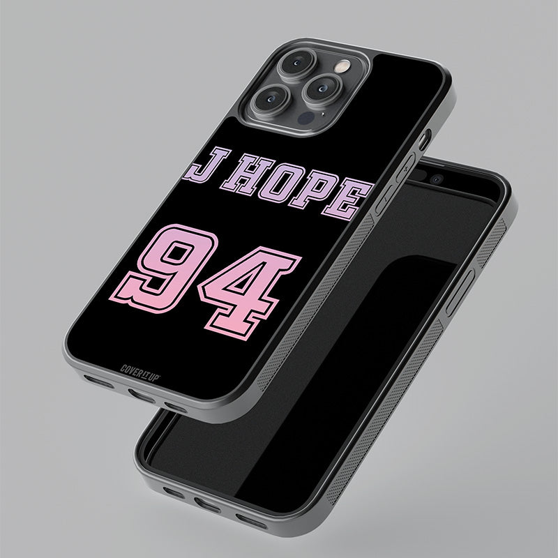 J HOPE Jersey Number Glass Case