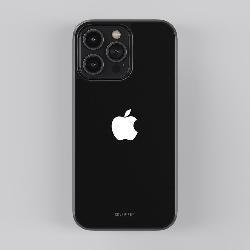 Jet Black Apple Special Glass Case