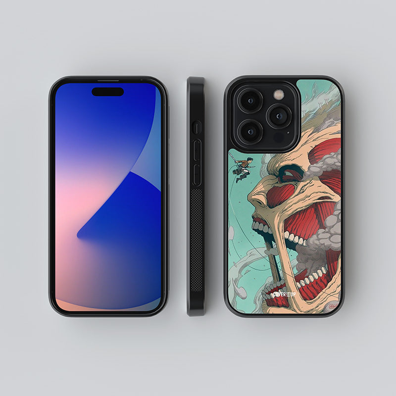 Attack On Titan Glass Case