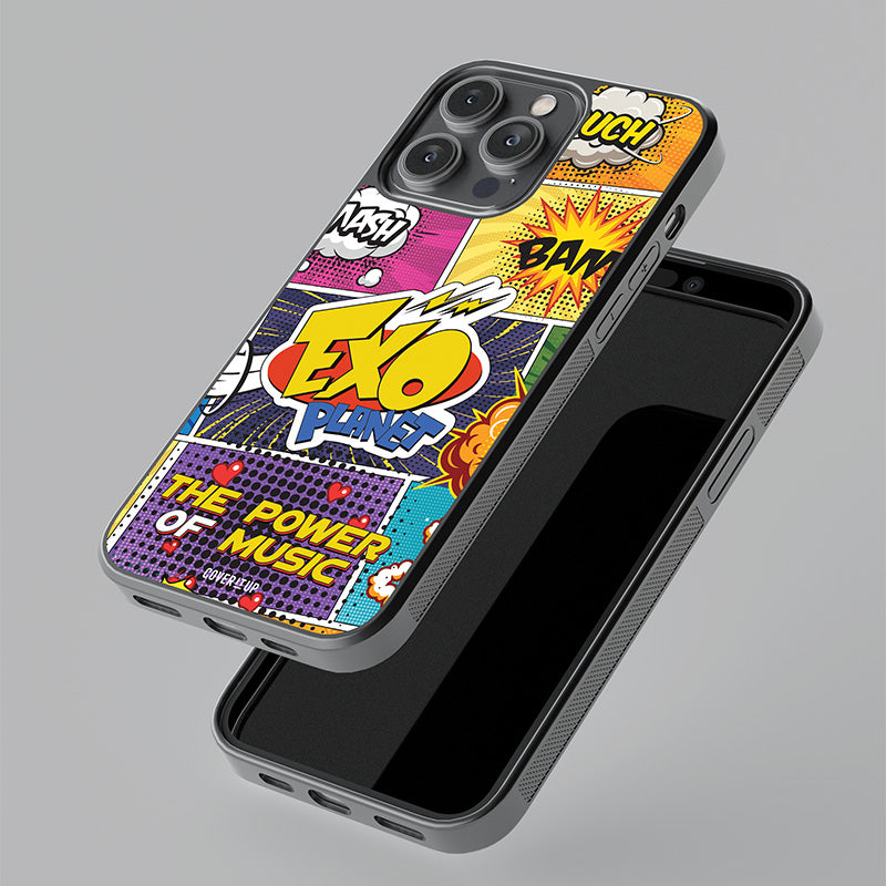 Power Of Music Glass Case